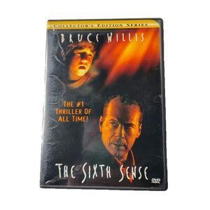 The Sixth Sense DVD 1999 Movie Thriller PG 13 Bruce Willis  Collector's Edition